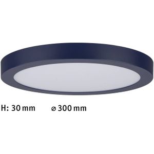 Paulmann Abia LED paneel Ø 30cm 2.700K nachtblauw