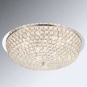Globo Kristallen plafondlamp Emilia met LED lampen