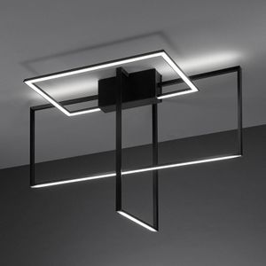 URBAN by Sforzin LED plafondlamp Area in zwart