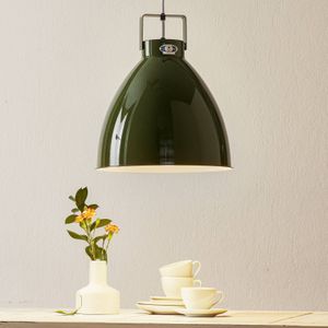 Jieldé Augustin A360 hanglamp olijfgroen glanzend