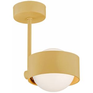 Argon Plafondlamp Mado van staal, goud, 1-lamp