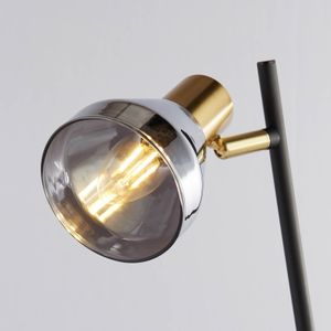Searchlight Tafellamp Classy met rookglas kap