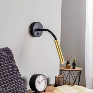 Nowodvorski Lighting Wandlamp Stalactite flexibele arm 1-lamp messing