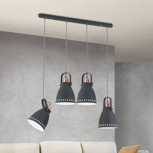 ORION Hanglamp balie van metaal, 4-lamps