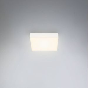 Briloner Flame LED plafondlamp, 15,7 x 15,7 cm, wit