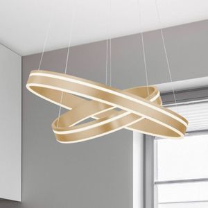 Q-Smart-Home Paul Neuhaus Q-VITO LED hanglamp, 2 ringen