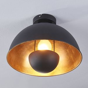 Zwart-gouden Plafondlamp Lya