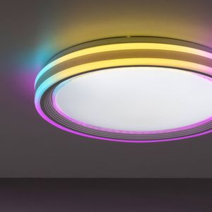 JUST LIGHT. LED plafondlamp Spheric, CCT, RGB, Ø 48cm