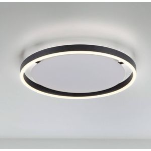 JUST LIGHT. LED plafondlamp Ritus, Ø 39,3cm, antraciet