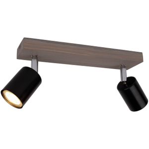 Envostar Alara Spot 2-lamps dennengrijs