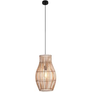 Eco-Light Bamboe hanglamp, naturel, Ø 25 cm