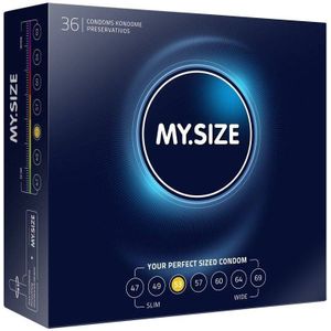 MySize PRO 53 - Gemiddelde Condooms 36 stuks