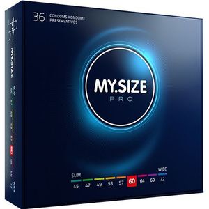 MySize PRO 60mm - Ruimere XL Condooms 36 stuks