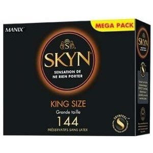SKYN Large King Size Latexvrije Condooms 144 stuks (grootverpakking)