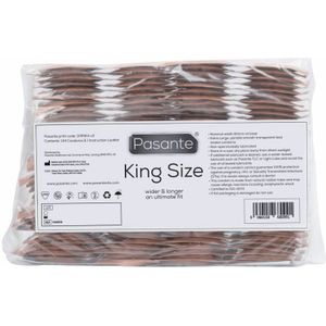 Pasante King Size Condooms (60mm) 144 stuks (grootverpakking)