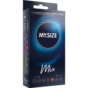 MySize Mix 60 - Assortiment Condooms In Maat 60mm 10 stuks
