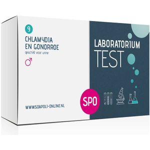 SOApoli Chlamydia En Gonorroe Test - Professionele Laboratorium Test Test voor urine (mannen)