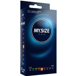 MySize PRO 57mm - Iets Ruimere Condooms 10 stuks