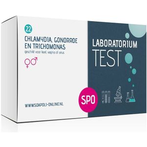 SOApoli Chlamydia, Gonorroe En Trichomonas Test - Professionele Laboratorium Test Test voor vagina