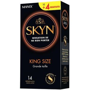 SKYN Large King Size Latexvrije Condooms 14 stuks