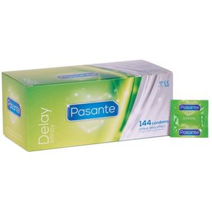 Pasante Infinity (Delay) Condooms (uitstellen Orgasme) 144 stuks (grootverpakking)