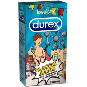 Durex Classic Natural Condooms 12 stuks (Classic Jeans Special Edition 2024-06)