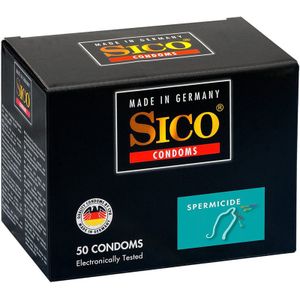 Sico Spermicide Condooms - Zaaddodend Glijmiddel 60 stuks (5 x 12)