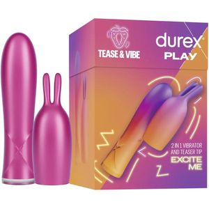 Durex Tease & Vibe - 2 In 1 Vibrator And Teaser
