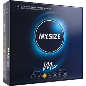 MySize Mix 53- Assortiment Condooms In Maat 53mm 28 stuks