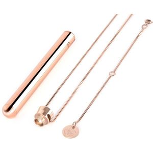 Le Wand Necklace Vibe - Vibrator Aan Ketting - Oplaadbaar rosé goud - rose gold