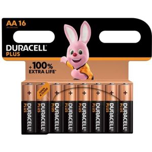 Batterij Duracell Plus 16xAA