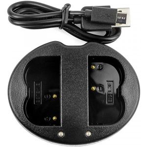 Nikon MH-18a / EN-EL3e USB dubbellader (123accu huismerk)