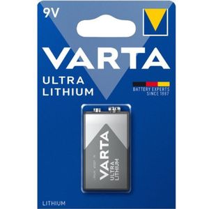 Varta Ultra 6FR61 / 9V E-Block Lithium Batterij (20 stuks)