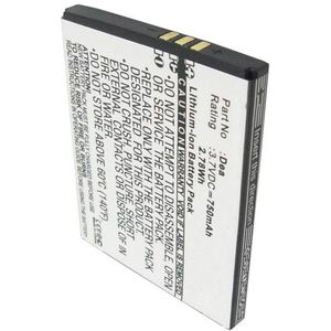 Wiko WKD009SL accu (750 mAh, 123accu huismerk)