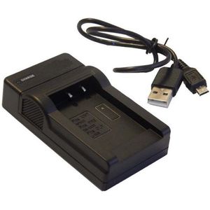 Casio NP-90 / BC-90L USB oplader (123accu huismerk)