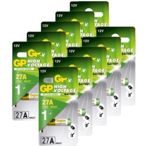 GP MN27 / 27A / V27A Super Alkaline 12V Batterij 10 stuks