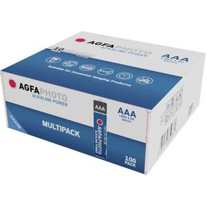 Agfaphoto AAA / MN2400 / LR03 Alkaline Batterij (100 stuks)