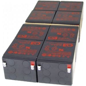 CSB UPS RBC43 / RBC151 noodstroom accu vervangingsset (12V, 5Ah)