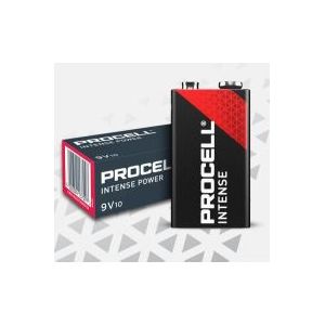 Aanbieding: Duracell Procell Intense 9V / 6LR61 / E-Block Alkaline Batterij (50 stuks)