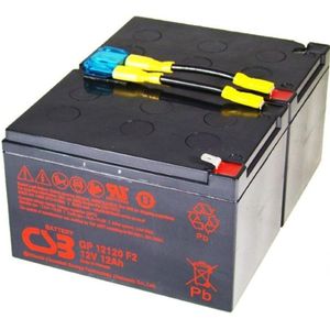 CSB UPS RBC6 noodstroom accu vervangingsset (12V 12Ah)