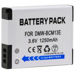 Panasonic DMW-BCM13 / DMW-BCM13E accu (3.7 V, 1250 mAh, 123accu huismerk)