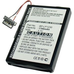 Navigon G025A-Ab / 11-D0001 / BP-LP1200 accu (1700 mAh, 123accu huismerk)