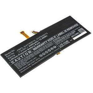 Microsoft PBP5 / G3HTA001H accu (2500 mAh, 123accu huismerk)