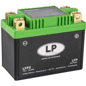Landport LFP5 accu (12V, 1.6Ah, 19.2Wh, 105A,  LiFePO4)