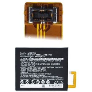 Lenovo L13D1P32 accu (3.8 V, 4250 mAh, 123accu huismerk)