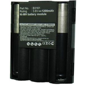 Hirschmann B3161 accu (1200 mAh, 123accu huismerk)