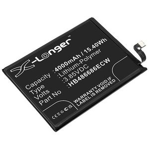 Huawei HB486686ECW accu (3.95 V, 4100 mAh, 123accu huismerk)