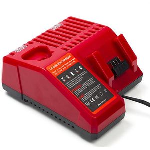 Milwaukee oplader voor M12 / M14 / M18 accu's (12V-18V, 3A, 123accu huismerk)