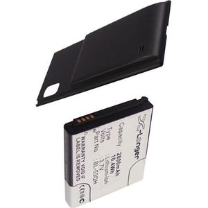 LG BL-53QH accu zwart (2800 mAh, 123accu huismerk)