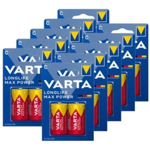 Varta Longlife Max Power LR14 / C Alkaline Batterij 20 stuks